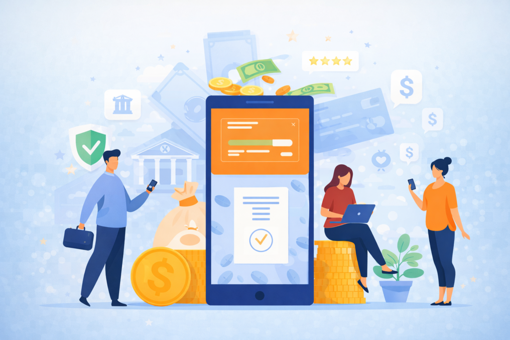 Danh sách công ty vay tiền online